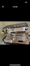 Francino 3 Group-Head Coffee Machine Automatic Very Good Condition  Silver