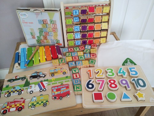 Bundle wooden preschool - bundle, of
