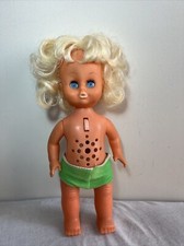 Vintage Doll Blonde Battery