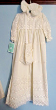 Long Cream Embroidered