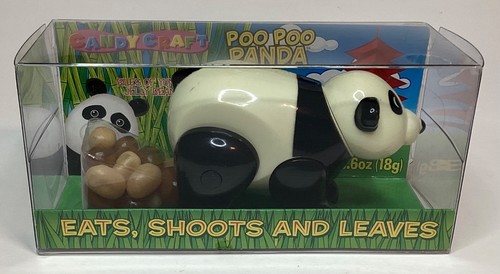 New poo panda jelly - poo, bean