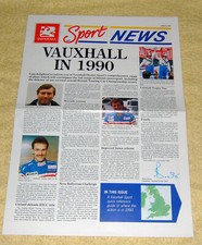 Vauxhall Sport News March