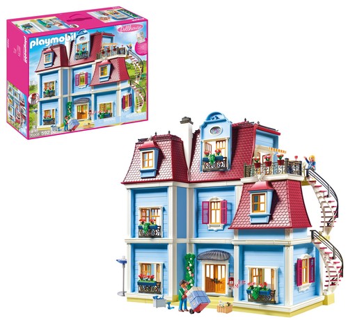 Large dolls house - dolls,