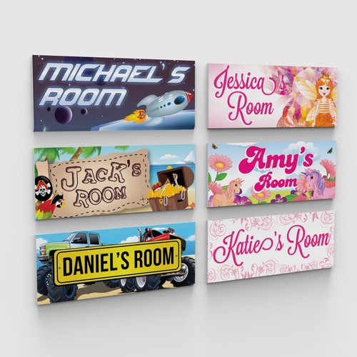 Bedroom door plaques - bedroom,