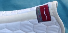 Animo  saddle pad white full size
