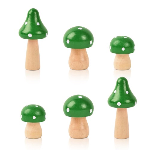 Mushrooms miniature figurines - miniature,
