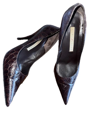 Pura lopez brown crocodile - ,