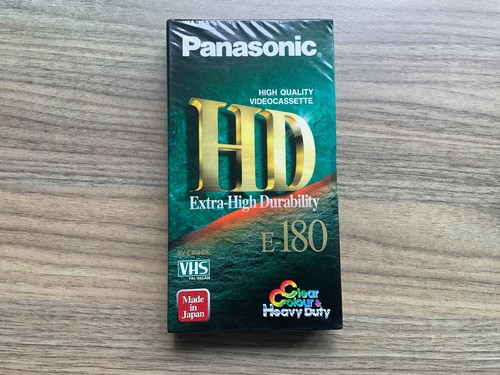Panasonic vhs blank 180 - hd-vhs, e-180