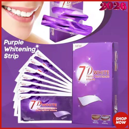 New teeth whitening strips - new, 7d