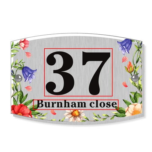 House sign personalised door - personalised,