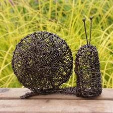 Snail Garden Ornament Metal