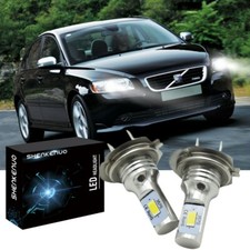 For Volvo S40 MK2 55w white 6000K HID Low Dip Beam Headlight Headlamp Bulbs Pair