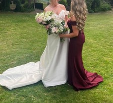 Brides Maid Dress Uk Size 8