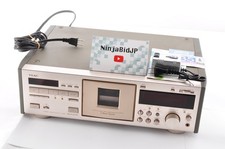 TEAC V-7000 Stereo Cassette Deck 121031 Wtih Transformer Tested Working In Stock