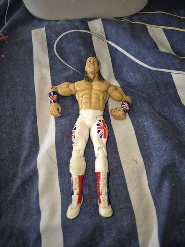 Wwe british bulldog figure - bulldog,
