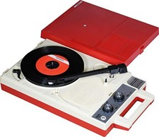 Portable Record Player & Mixer Portable Record Player (Single Item)