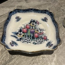 Vintage Losol Ware Keeling Co Burslem Square Serving Dish The Dawnay