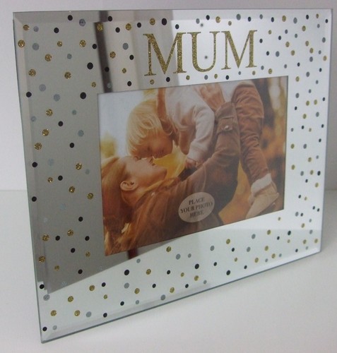 Glass photo frame for mum - photo,