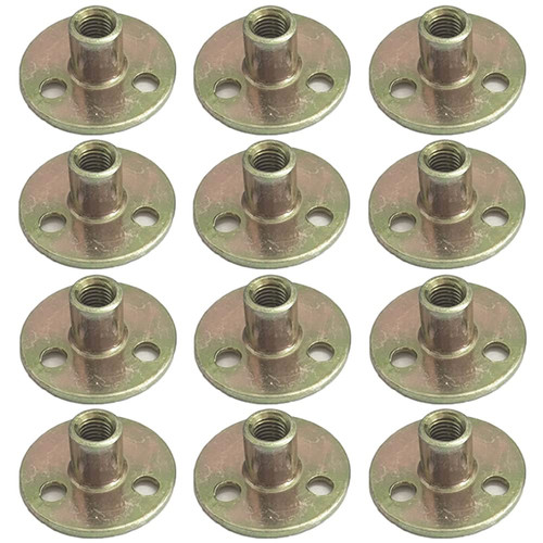12x tee nuts flange - m8,