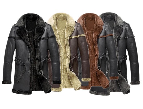 Men aviator winter bomber - aviator,