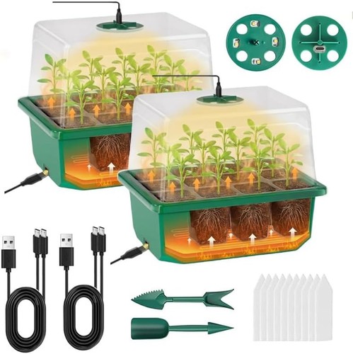 Pack seed trays propagator - seed,