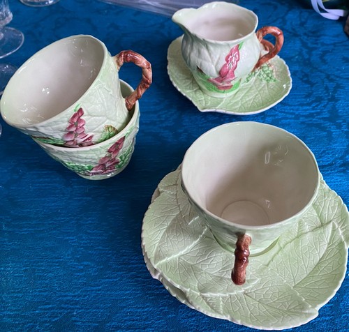 Carlton ware foxglove tea - ware, set