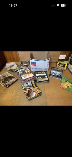 Vintage animal magazines box - animal,