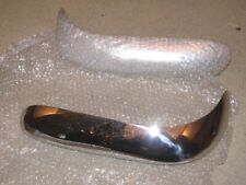 Mk1 Escort Front Quarter Bumpers in Stainless Steel