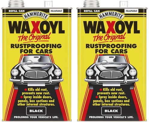 Hammerite waxoyl black - hammerite, 5l