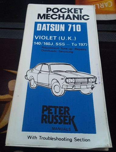 Datsun violet 710 workshop - violet,
