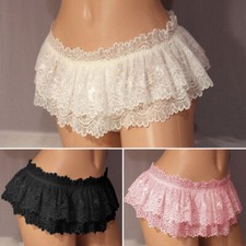 Ladies Lace Frilly Knickers