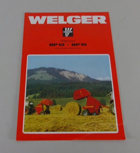 Brochure welger round baler - brochure,
