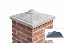 Concrete mold Fence Post Cap
