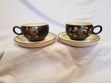 Vintage DENBY Pottery Cups &
