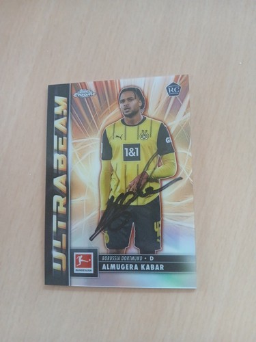 Trading card signed almugera - signed,