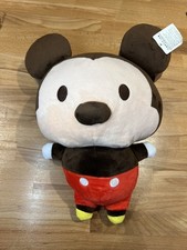 New with Tags Disney Big Head Micky Mouse Plush Soft Toy 40cm / 15” Japanese