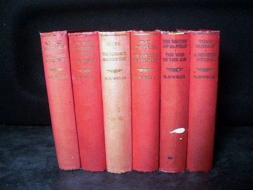 Six antique wells - hg, odhams