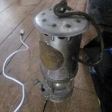 Vintage Projector Lamp And Ornamental Cannon Balls