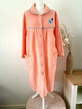 Vintage 80s Peach Long Fleece