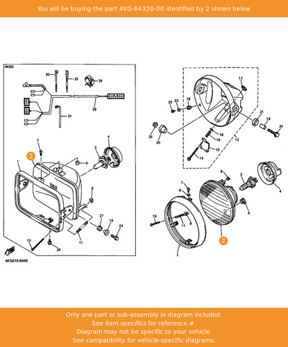 Yamaha lens assy 4kg - yamaha, assy,