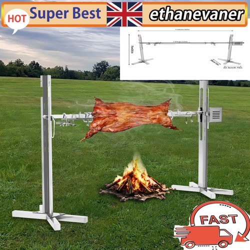 Electric rotisserie bbq set - electric,