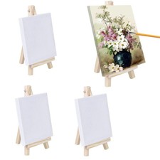 Mini Canvas and Easel Set - 4
