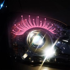 Car Headlight Eyelash Stickers