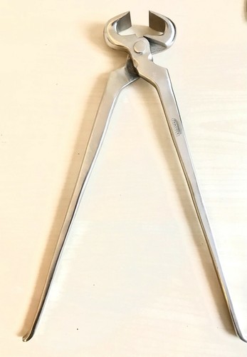 Solid stainless farrier hoof - solid,