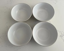 4 X Denby Linen Cereal Dessert