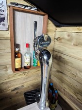 Guinness extra cold, beer pump Full bar Set Up Outside Bar, mancave. pub setup. 