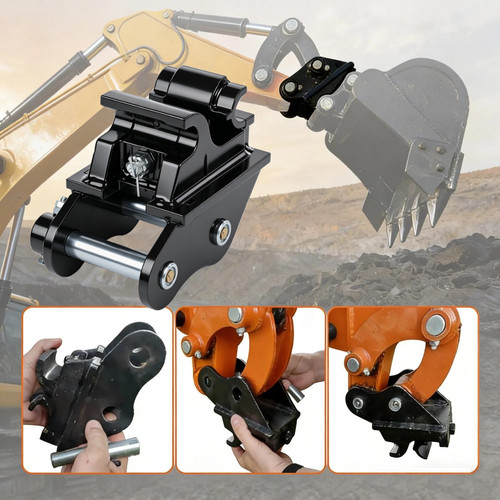Quick hitch coupler for - quick,