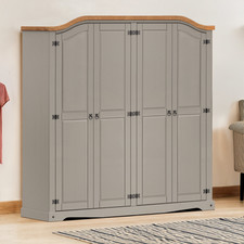 Corona Wardrobe 4 Door Arch