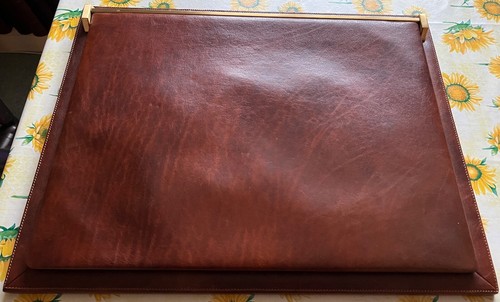 The bridge leather desk - desk, jotter