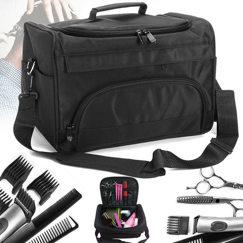 Black hairdressing bag - black,